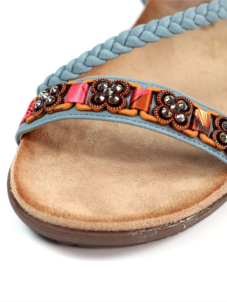 Lunar Blue Carmen Sandals - Image 7 of 7