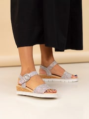 Lunar Grey Clarissa Sandals - Image 1 of 2