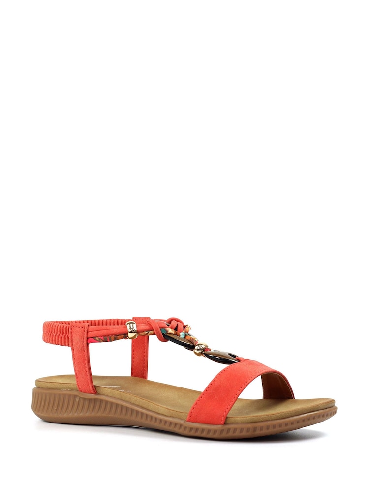 Lunar Orange Brava Sandals - Image 2 of 2