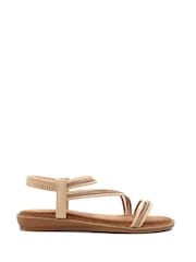 Lunar Aruba Nude Sandals - Image 3 of 9
