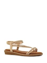Lunar Aruba Nude Sandals - Image 4 of 9