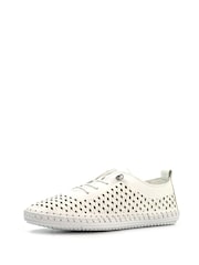 Lunar Bonbon White Plimsoll Shoes - Image 2 of 7