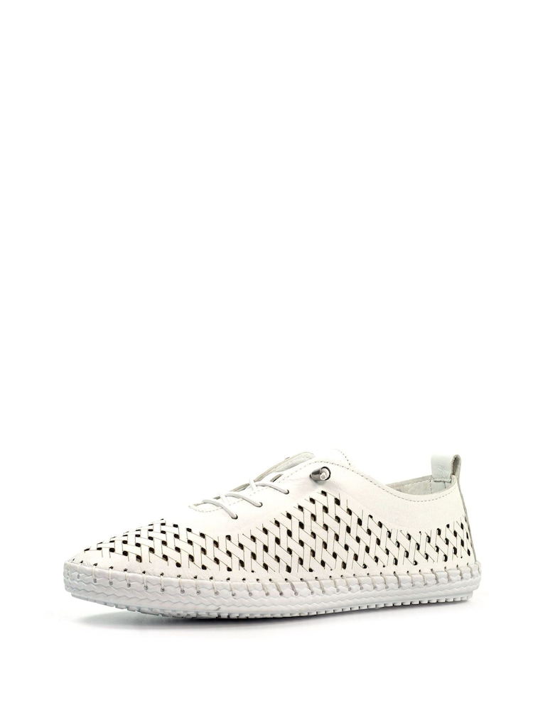 Lunar Bonbon White Plimsoll Shoes - Image 2 of 7