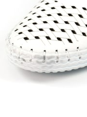 Lunar Bonbon White Plimsoll Shoes - Image 7 of 7