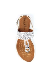 Lunar Silver Dawley Sandals - Image 7 of 8