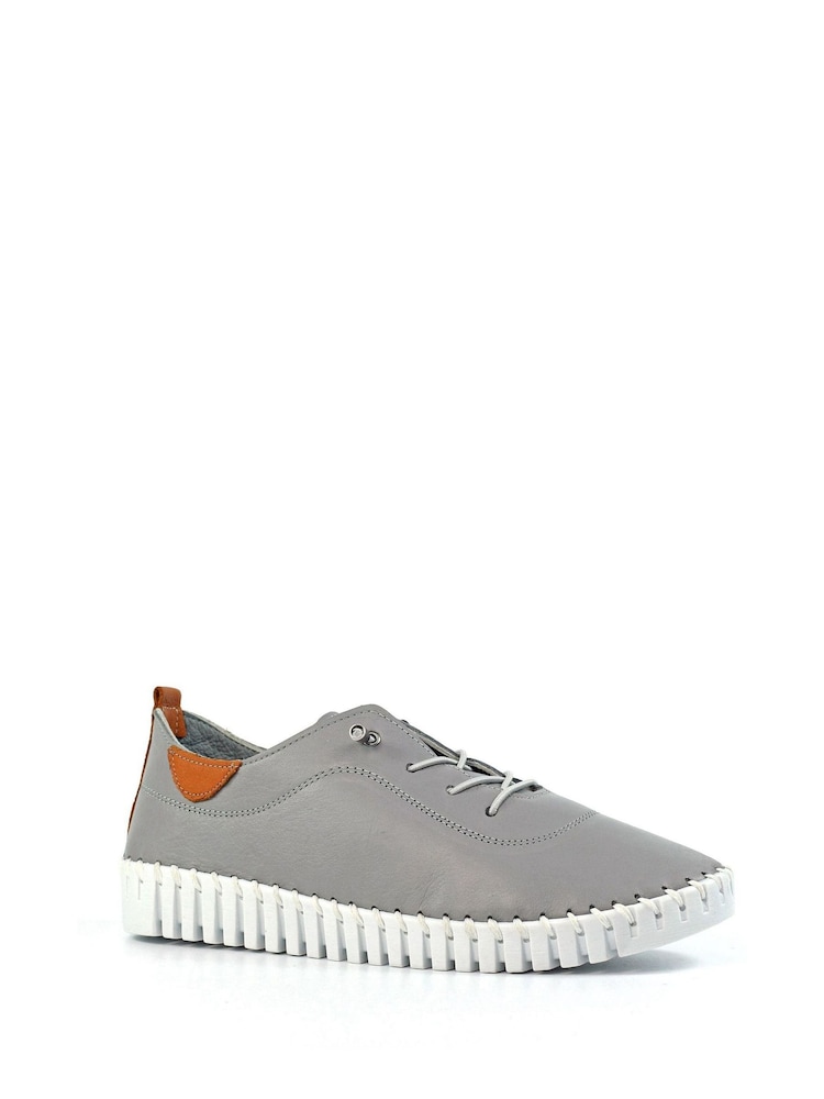 Lunar Grey Flamborough Shoes - Image 2 of 10 Lunar Grey Flamborough Shoes - Image 2 of 10