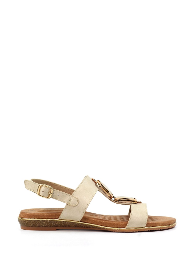 Lunar Natural Darcy Sandals - Image 2 of 8