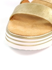Lunar Dubai Gold Sandals - Image 8 of 8