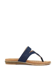 Lunar Blue Ezra Sandals - Image 4 of 8