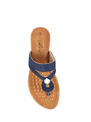 Lunar Blue Ezra Sandals - Image 7 of 8