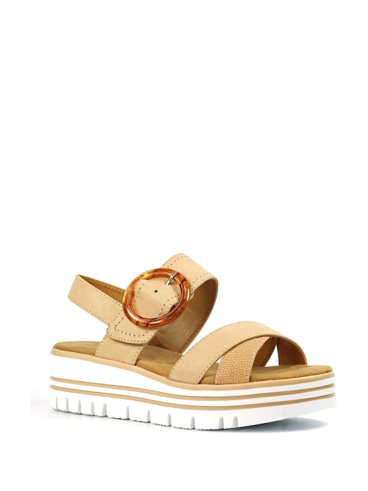 Lunar Natural Elise Sandals - Image 2 of 2