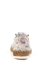 Lunar Iva Leather Plimsoll White Shoes - Image 5 of 7