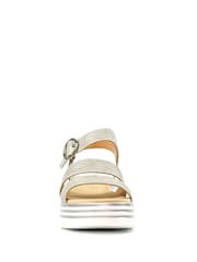 Lunar Dubai Silver Sandals - Image 5 of 8