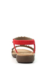 Lunar Red Ravello Sandals - Image 6 of 8