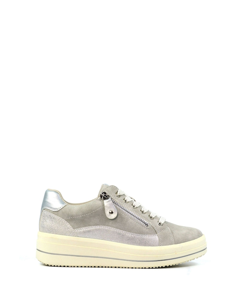Lunar Grey Medway Trainers - Image 2 of 8