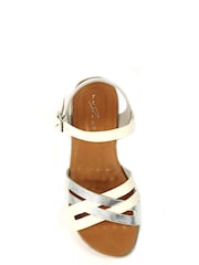 Lunar Silver Jane Sandals - Image 4 of 9
