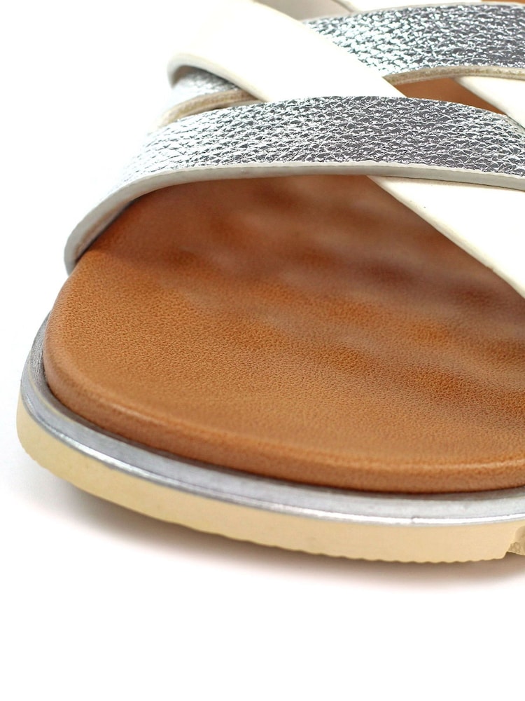 Lunar Silver Jane Sandals - Image 9 of 9