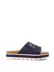 Lunar Blue Sorrento Leather Sandals - Image 2 of 3
