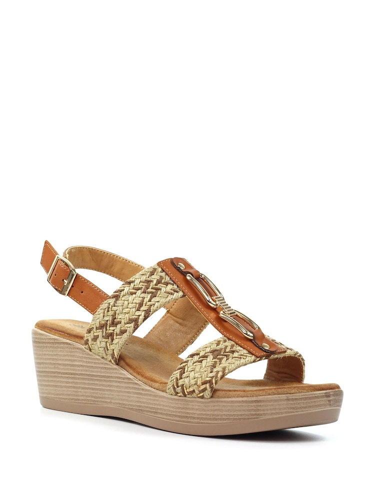 Lunar Jamie Brown Sandals - Image 3 of 3