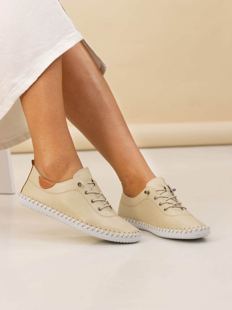 Lunar Cream St Ives Plimsoll čevlji - Slika 1 iz 10