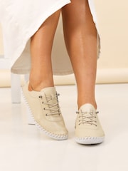 Lunar Cream St Ives Plimsoll čevlji - Slika 2 iz 10