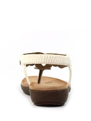Lunar Rachel White Sandals - Image 7 of 8