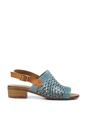 Lunar Blue Jessica Slingback Lea Sandals - Image 2 of 3