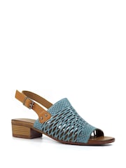 Lunar Blue Jessica Slingback Lea Sandals - Image 3 of 3