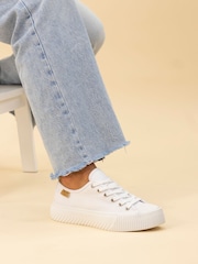 Lunar Jayne II White Trainers - Image 2 of 8