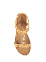 Lunar Portofino Brown Sandals - Image 5 of 8