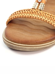 Lunar Portofino Brown Sandals - Image 7 of 8