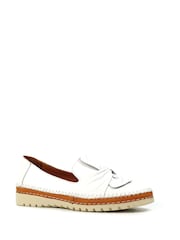 Lunar Kristen Leather White Shoes - Image 3 of 3