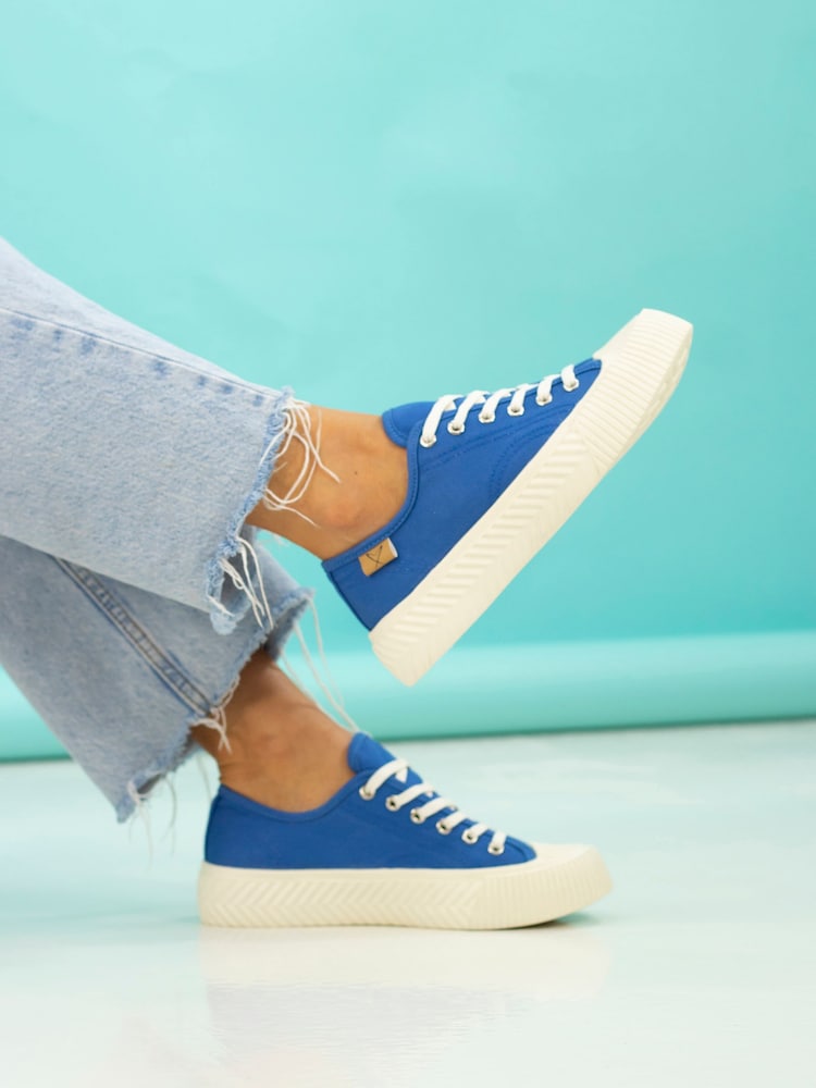 Lunar Blue Jayne II Mid Trainers - Image 1 of 8