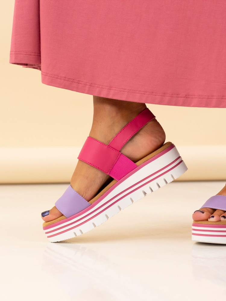 Lunar Pink Missy Sandals - Image 1 of 2