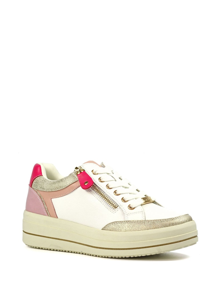 Lunar White Mika Trainers - Image 2 of 2