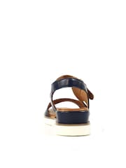 Lunar Blue Spring Leather Wedges Sandals - Image 7 of 8