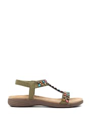 Lunar Green Ravello Sandals - Image 4 of 8