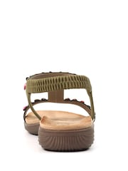 Lunar Green Ravello Sandals - Image 6 of 8