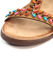 Lunar Ravello Brown Sandals - Image 8 of 8