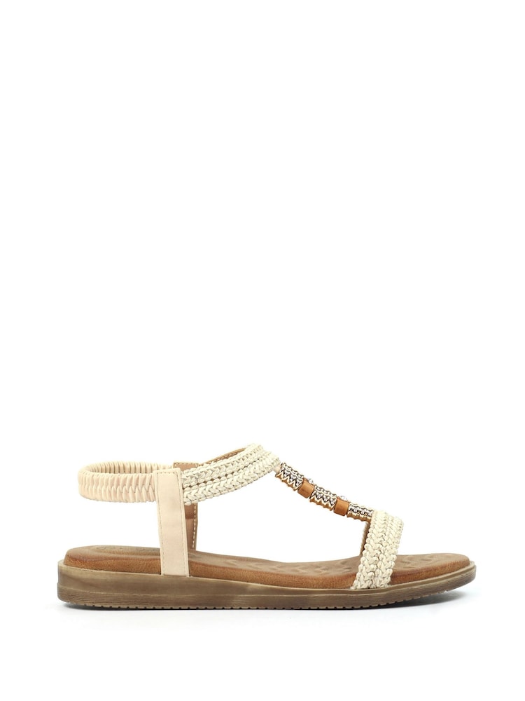 Lunar Portofino White Sandals - Image 2 of 7