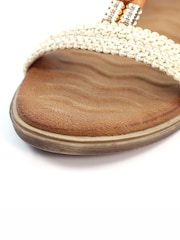 Lunar Portofino White Sandals - Image 7 of 7