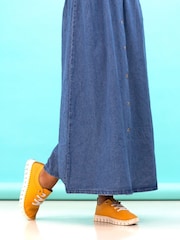 Lunar Yellow St Austell Plimsoll Leather Shoes - Image 2 of 3