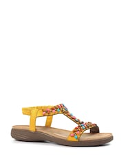 Lunar Yellow Ravello Sandals - Image 3 of 8