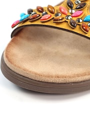 Lunar Yellow Ravello Sandals - Image 8 of 8
