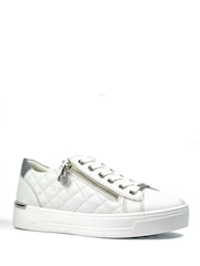 Lunar Xenon White Trainers - Image 2 of 2