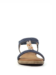 Lunar Blue Portofino Sandals - Image 5 of 8