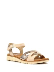 Lunar Cream Jane Rose Gold Sandals - Image 2 of 2