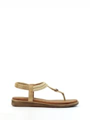 Lunar Natural Poppy Sandals - Image 2 of 5