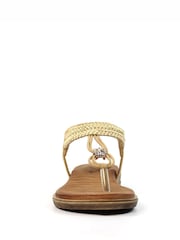 Lunar Natural Poppy Sandals - Image 4 of 5