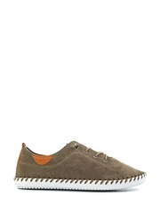 Lunar Natural St Lawrence Plimsoll Leather Shoes - Image 4 of 10